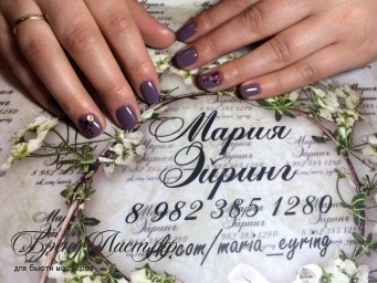 Бренд лист - фон для маникюра "кружево" 0 Бренд лист - фон для маникюра "кружево" 0